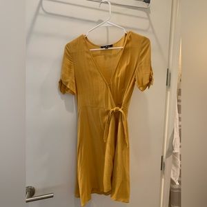 Lulus Mustard Dress